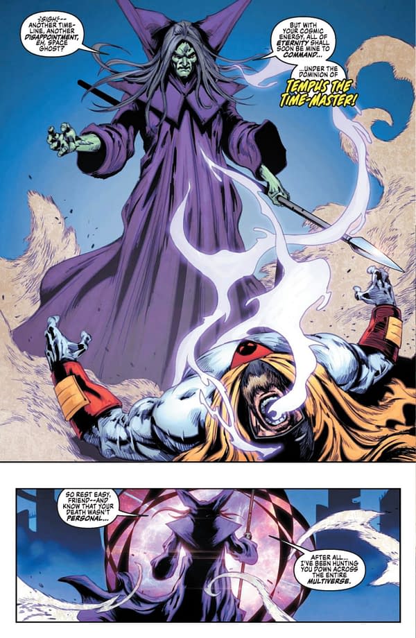 Interior preview page from Space Ghost #10