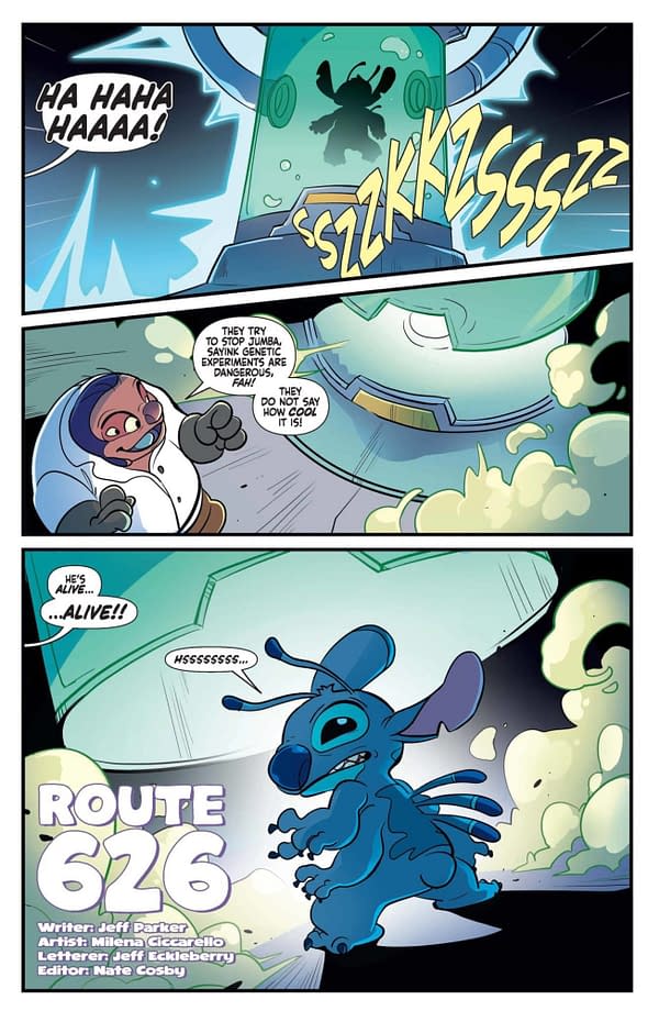 Interior preview page from Lilo & Stitch 626 #2
