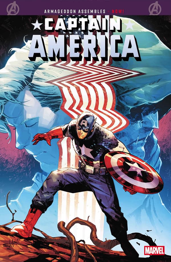 Cover image for CAPTAIN AMERICA #12 VALERIO SCHITI COVER
