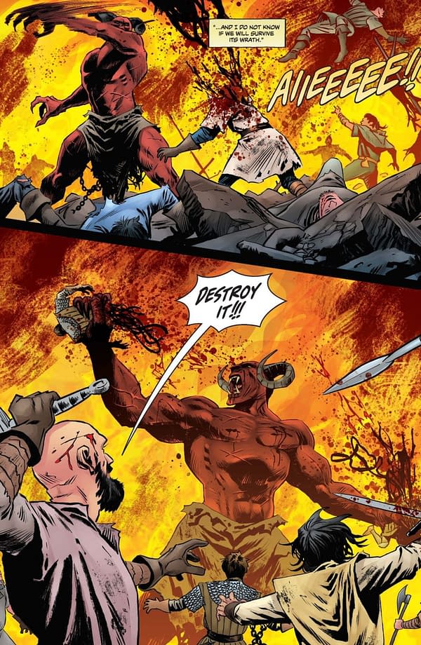 Interior preview page from Red Sonja: She-Devil with a Sword #5