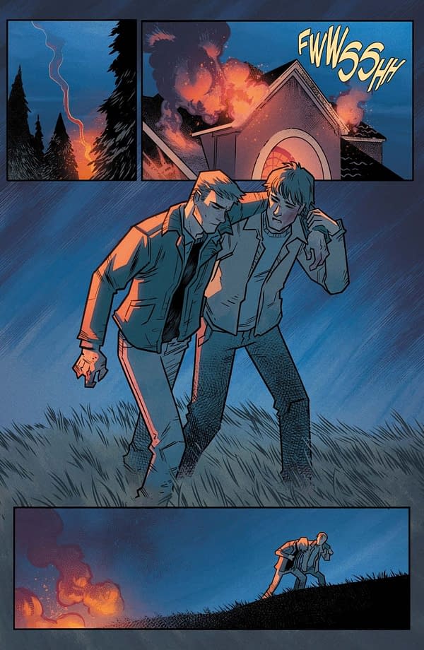 Interior preview page from Supernatural: Wayward Special #1