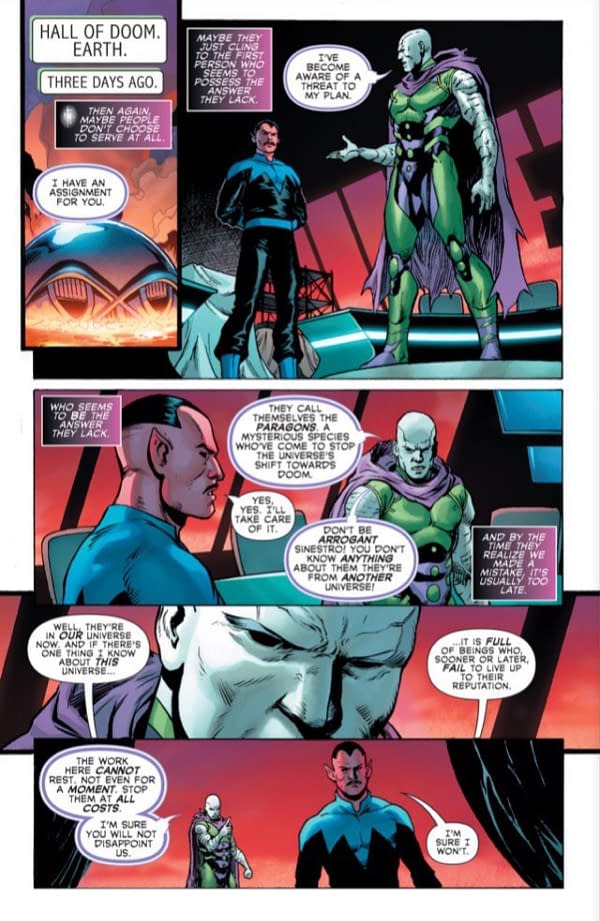 Sinestro Year of the Villain #1