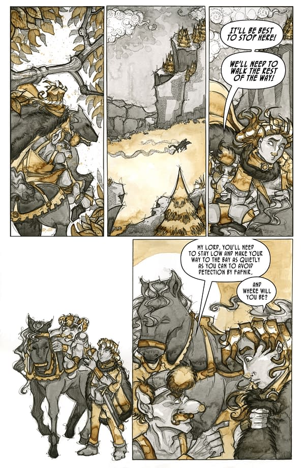 Turning The Völsunga Saga into the Graphic Novel, "Siegfried: Dragon Slayer"