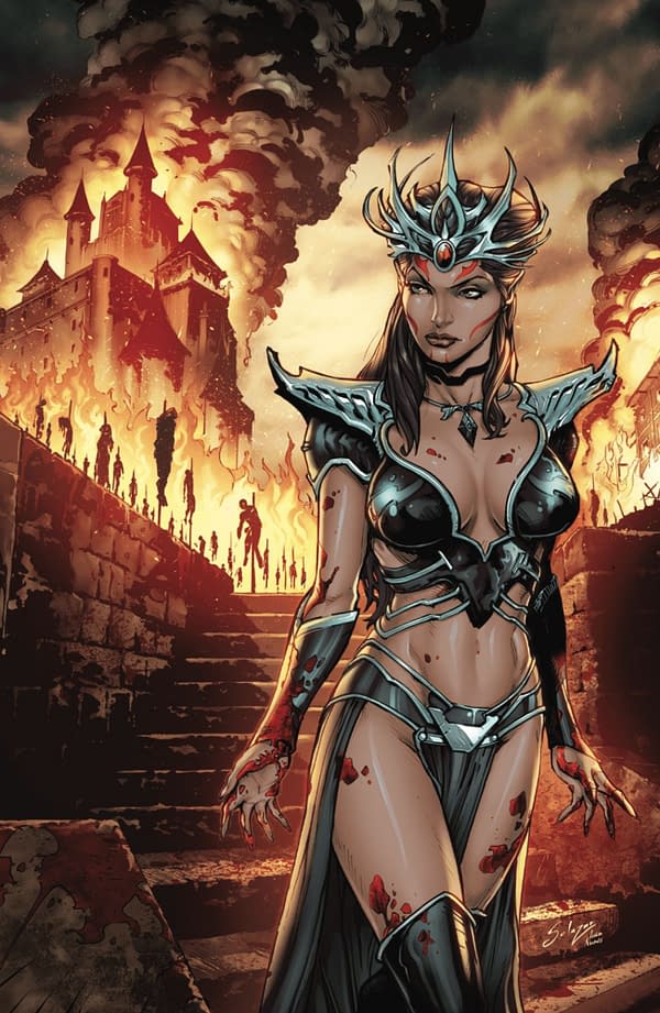 Myths & Legends Quarterly: Dark Princess cover. Credit: Zenescope