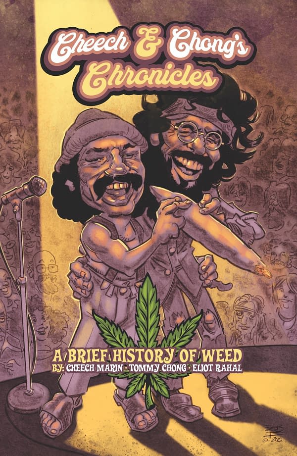 Cheech and Chong Chronicle the History of Weed at Z2 Comics