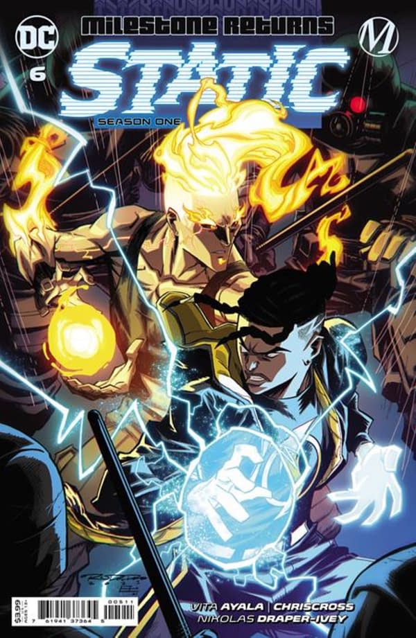 A Brand New Costume And Look For Static Shock (Spoilers)