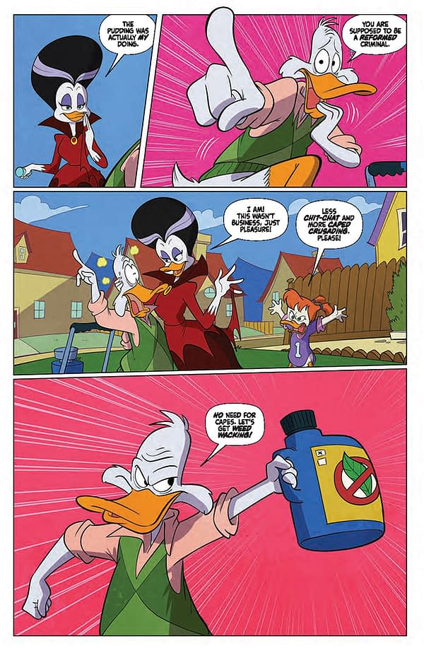 Interior preview page from Darkwing Duck #4
