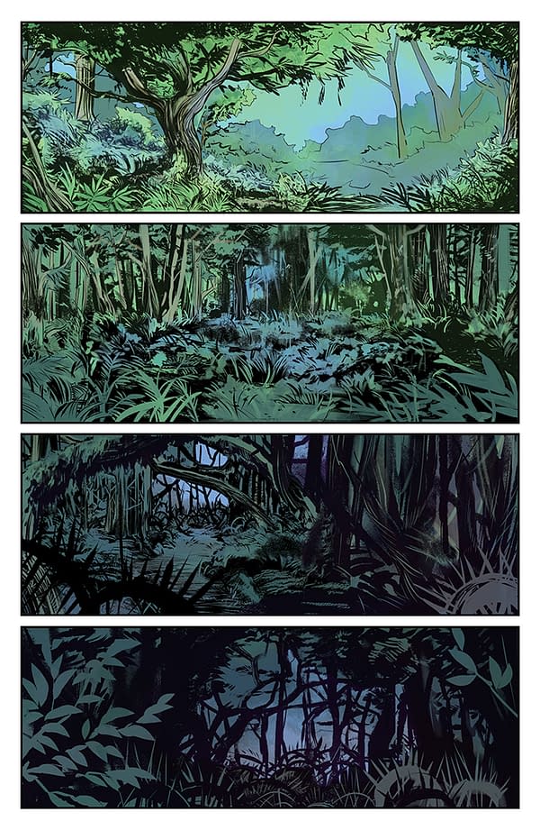 Interior preview page from Disney Villains: Maleficent #1