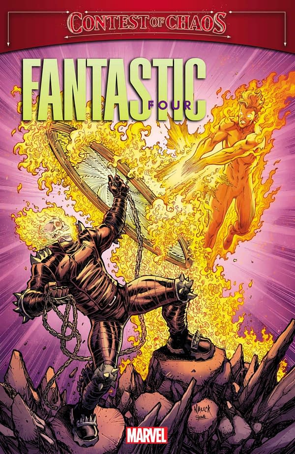 Cover image for FANTASTIC FOUR ANNUAL 1 TODD NAUCK VARIANT [CHAOS]