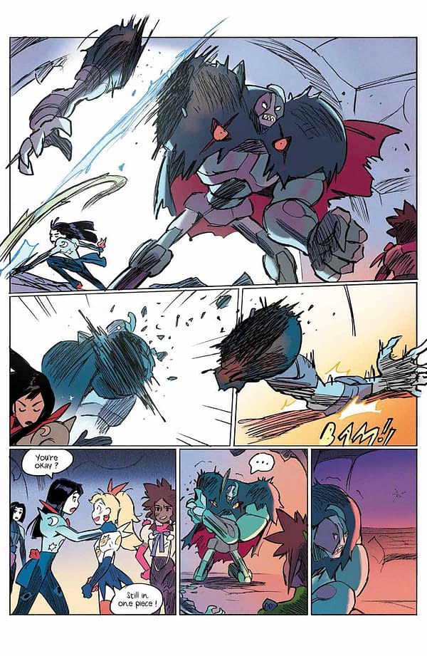 Interior preview page from Flavor Girls: Return To The Mothership #2