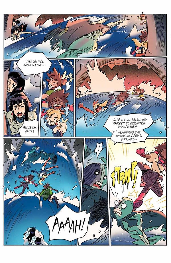 Interior preview page from Flavor Girls: Return To The Mothership #2