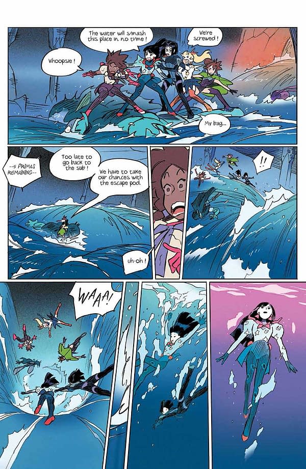 Interior preview page from Flavor Girls: Return To The Mothership #2
