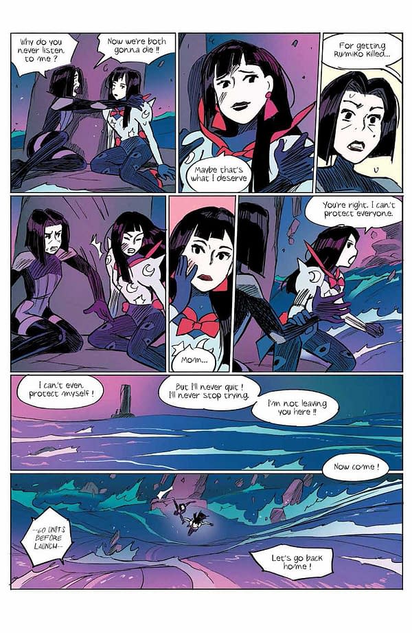 Interior preview page from Flavor Girls: Return To The Mothership #2