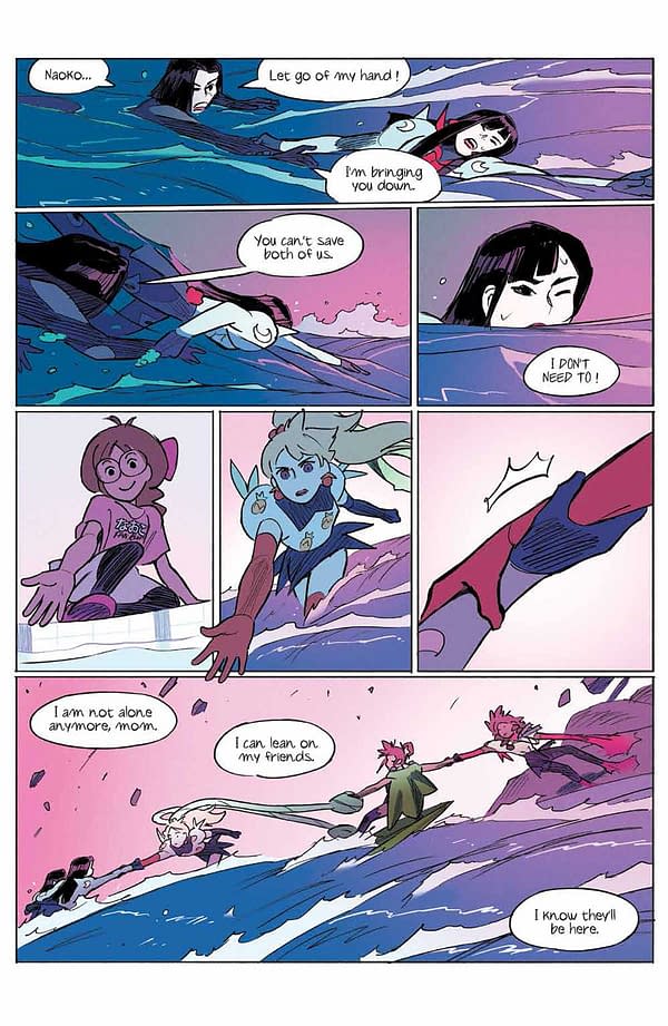 Interior preview page from Flavor Girls: Return To The Mothership #2