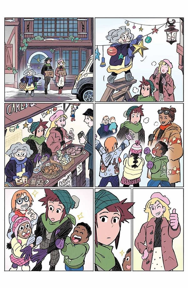 Interior preview page from Flavor Girls: Return To The Mothership #3