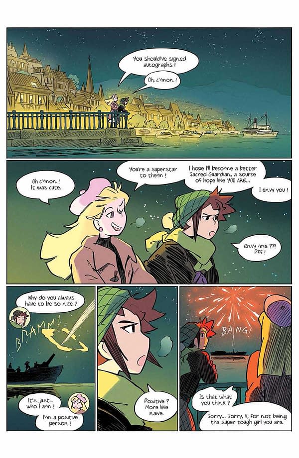 Interior preview page from Flavor Girls: Return To The Mothership #3