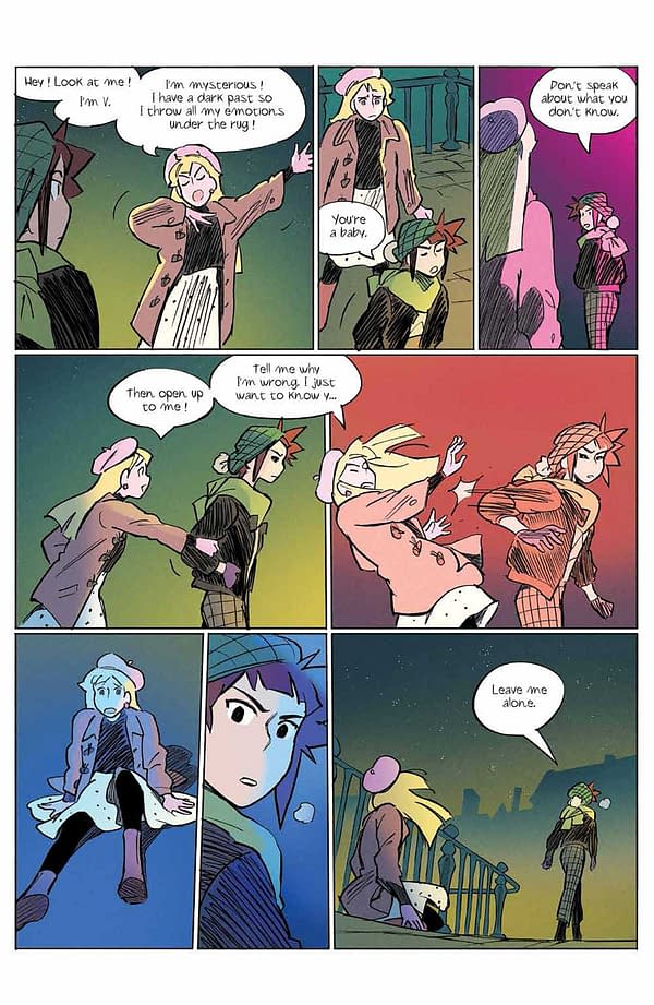 Interior preview page from Flavor Girls: Return To The Mothership #3