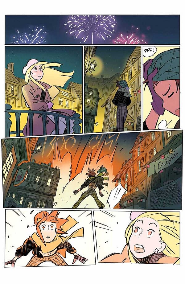Interior preview page from Flavor Girls: Return To The Mothership #3