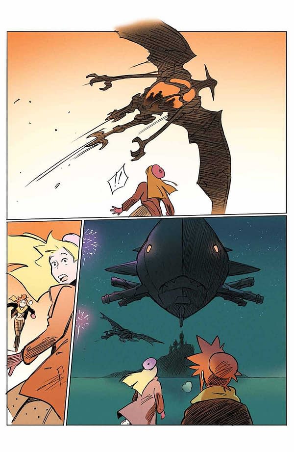 Interior preview page from Flavor Girls: Return To The Mothership #3