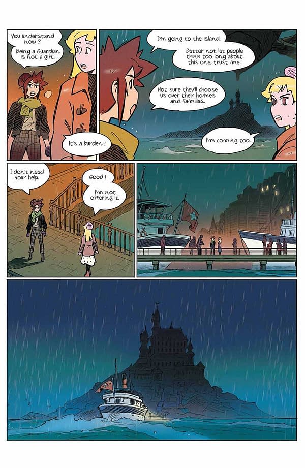 Interior preview page from Flavor Girls: Return To The Mothership #3