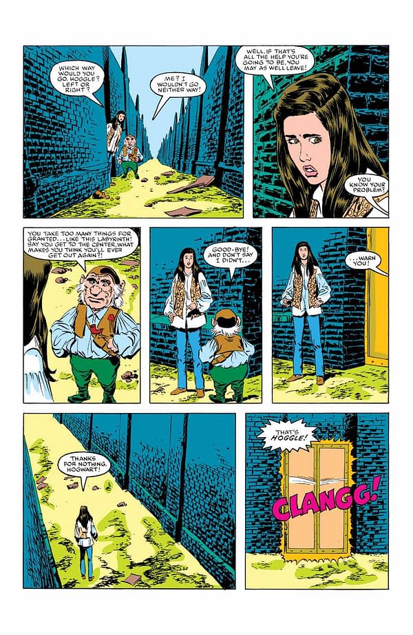 Interior preview page from Jim Henson's Labyrinth Original Motion Picture Adaptation