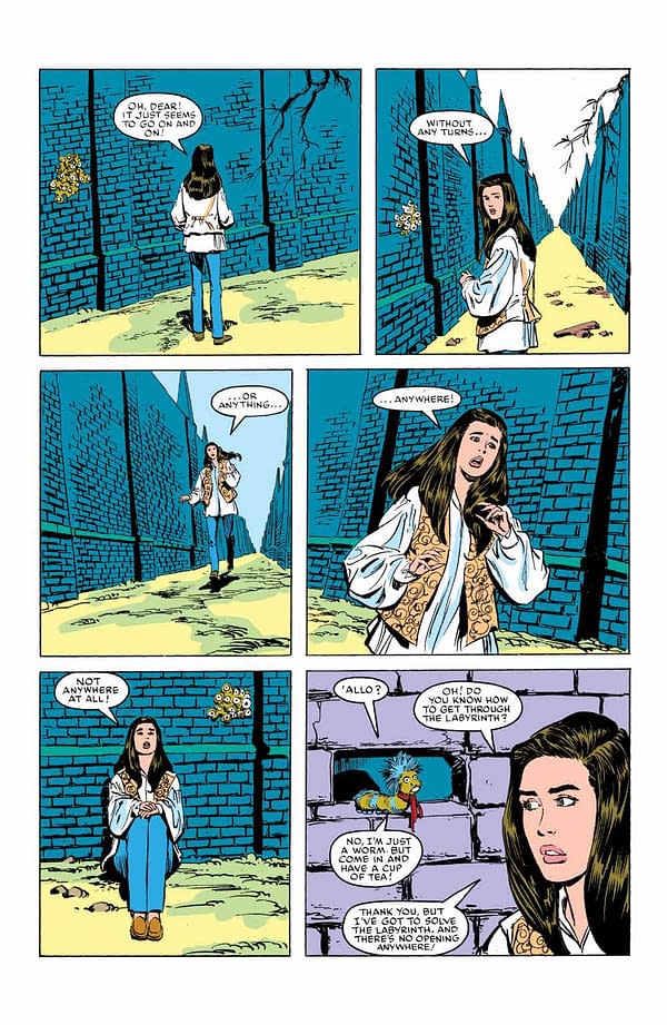Interior preview page from Jim Henson's Labyrinth Original Motion Picture Adaptation