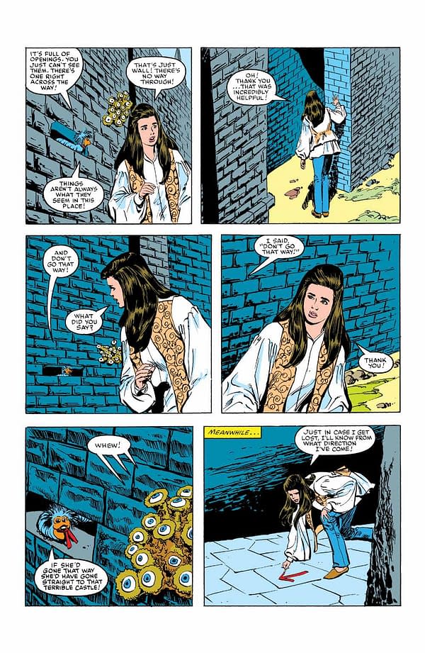 Interior preview page from Jim Henson's Labyrinth Original Motion Picture Adaptation