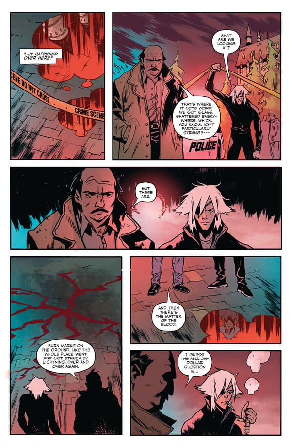 Interior preview page from Lost Fantasy #5