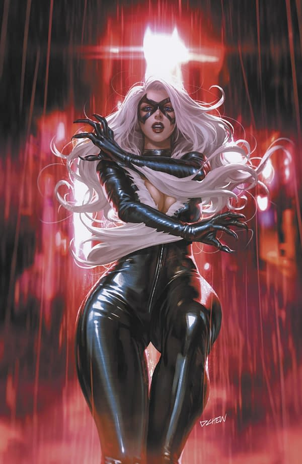 Cover image for BLACK CAT #4 DERRICK CHEW BLACK CAT VIRGIN VARIANT