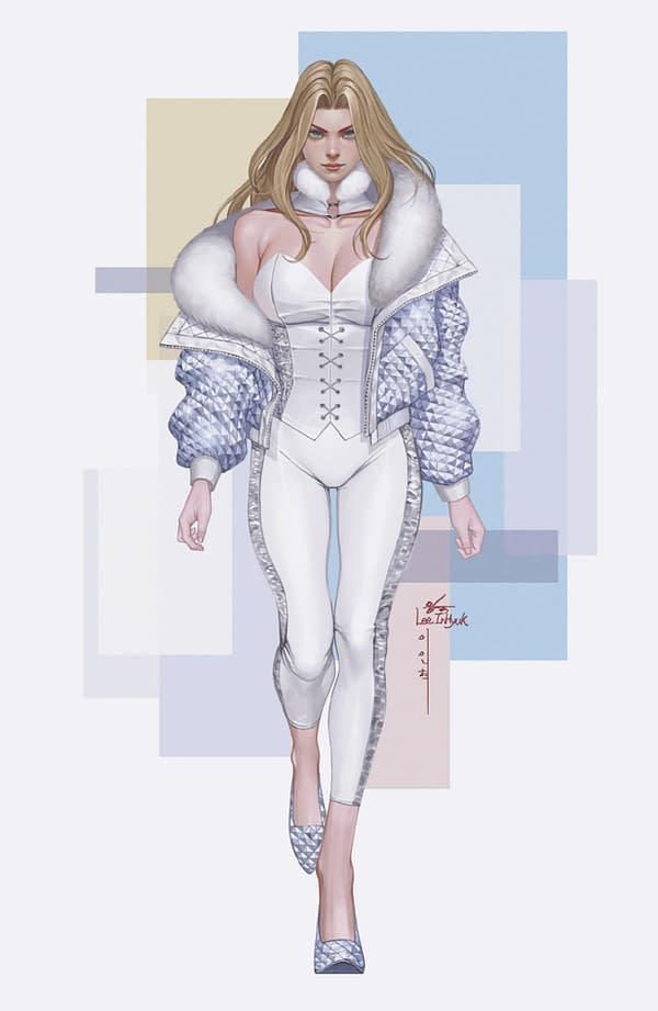 Cover image for IRON & FROST #2 INHYUK LEE STREET-VERSE VIRGIN VARIANT [AOR]