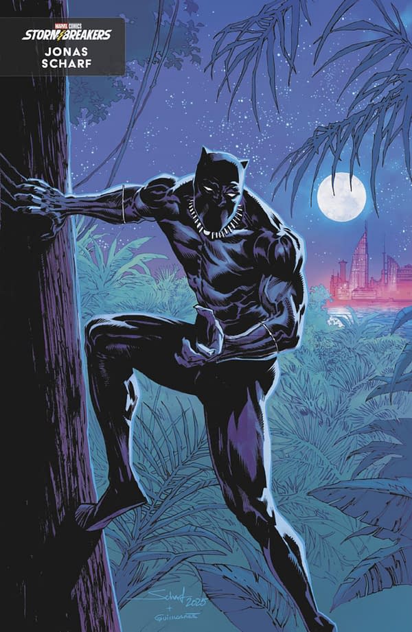 Cover image for MARVEL KNIGHTS: THE WORLD TO COME #5 JONAS SCHARF STORMBREAKERS NEW CLASS VARIANT