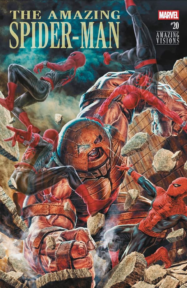 Cover image for AMAZING SPIDER-MAN #20 LEE BERMEJO AMAZING VISIONS VARIANT
