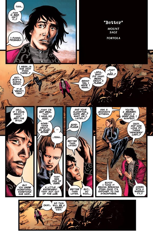 Interior preview page from Vampirella #10