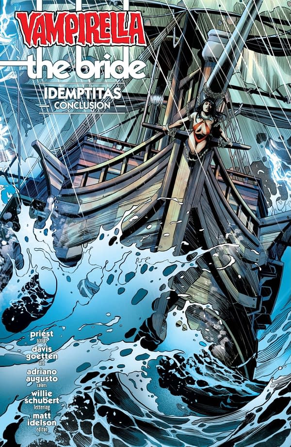 Interior preview page from Vampirella #10