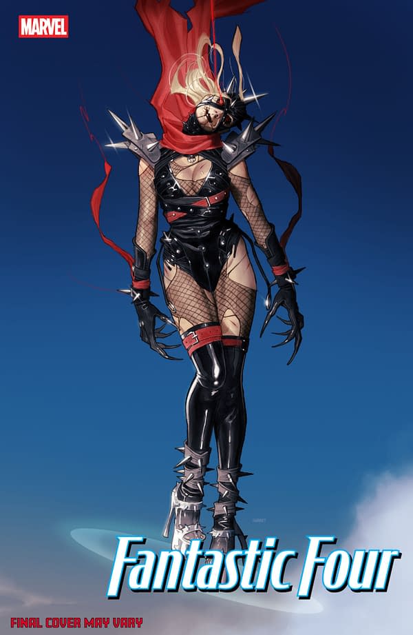 Cover image for FANTASTIC FOUR #9 JOSHUA SWABY INVINCIBLE WOMAN VARIANT