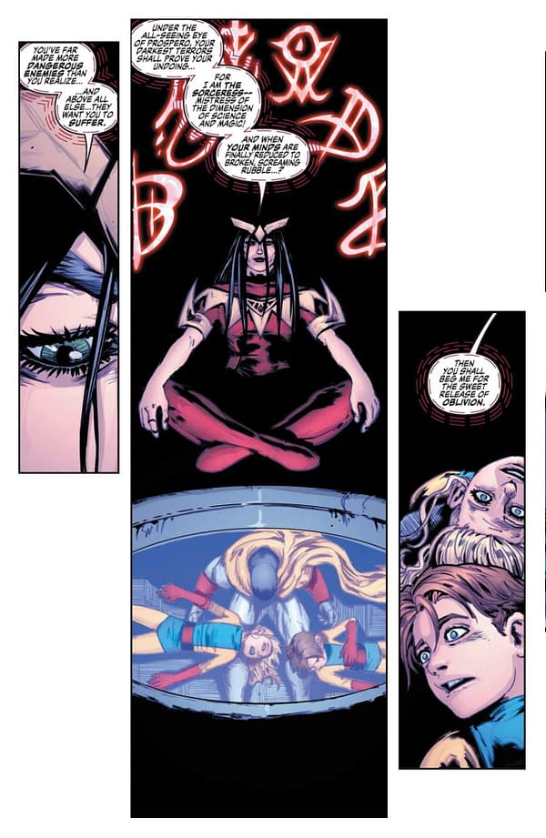 Interior preview page from Space Ghost #9