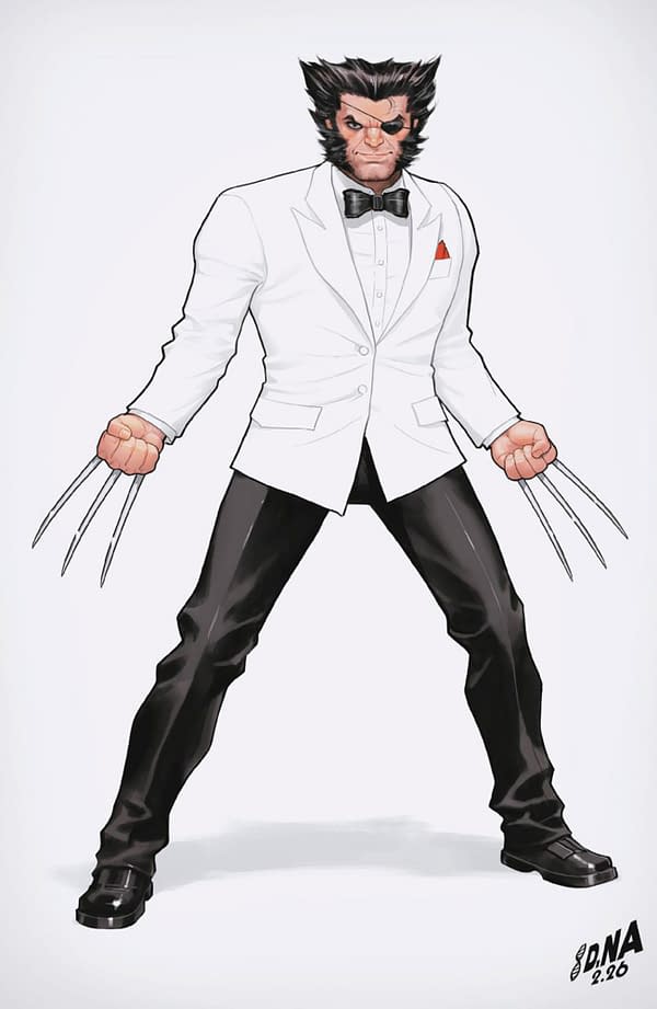 Cover image for WOLVERINE #18 DAVID NAKAYAMA COLOR BLOCK WHITE VIRGIN VARIANT