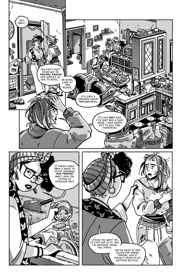 Interior preview page from THE TWILIGHT ZONE #6 NICOLE GOUX COVER