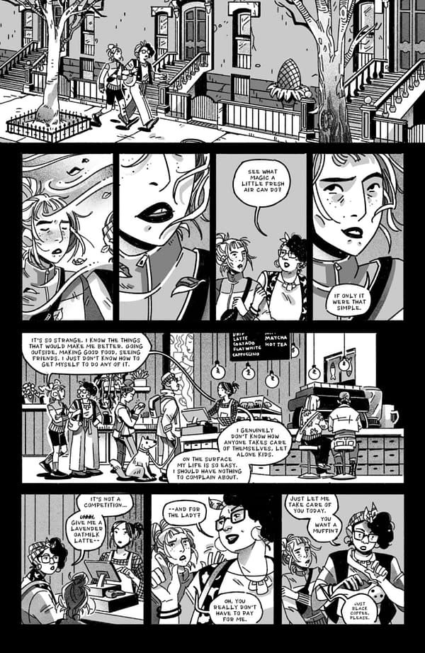 Interior preview page from THE TWILIGHT ZONE #6 NICOLE GOUX COVER