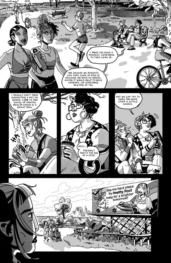 Interior preview page from THE TWILIGHT ZONE #6 NICOLE GOUX COVER