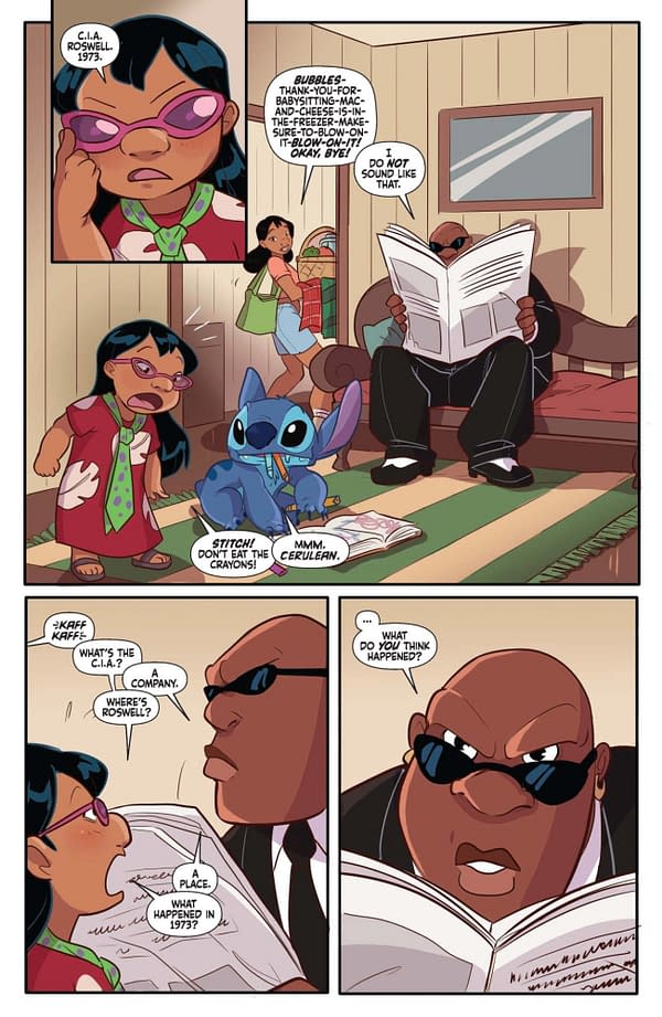 Interior preview page from Lilo & Stitch 626 #1