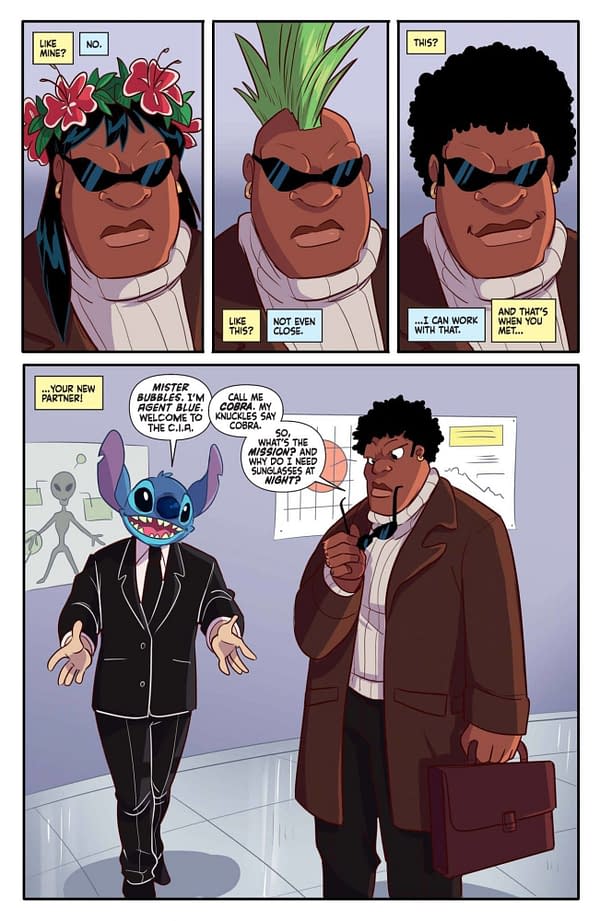 Interior preview page from Lilo & Stitch 626 #1