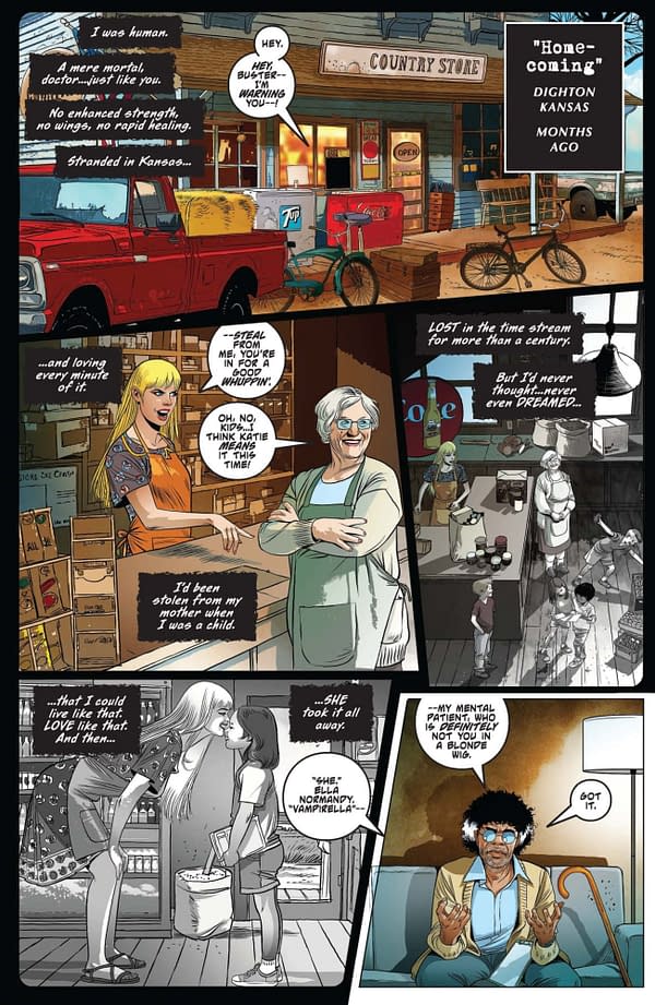 Interior preview page from Vampirella #2