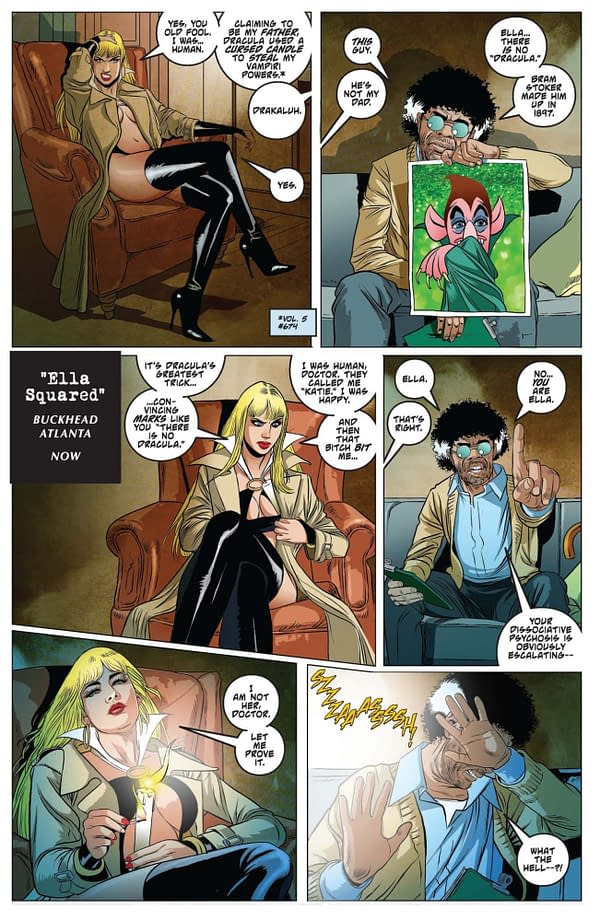 Interior preview page from Vampirella #2