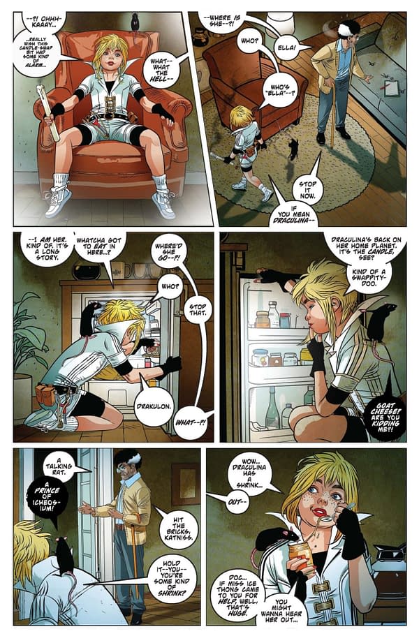 Interior preview page from Vampirella #2