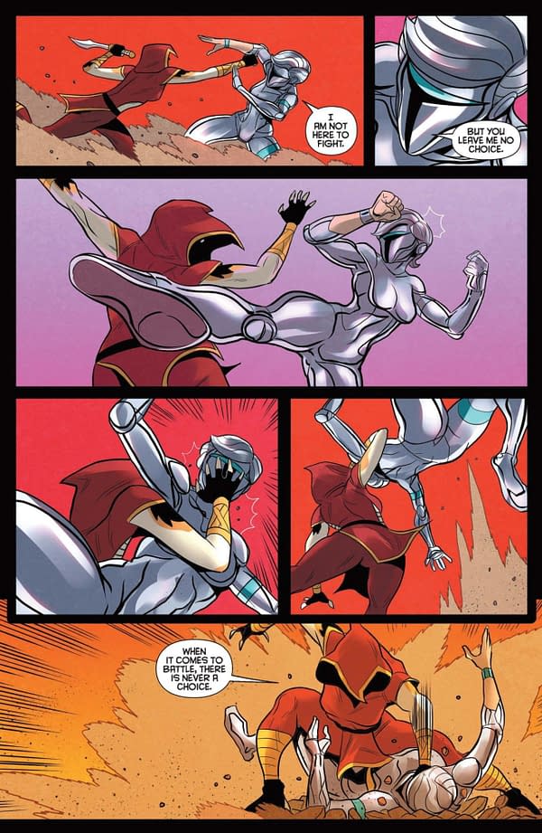 Interior preview page from ThunderCats x SilverHawks #3