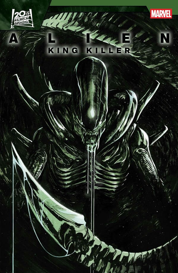 Cover image for ALIEN: KING KILLER #4 ALESSANDRO CAPPUCCIO VARIANT