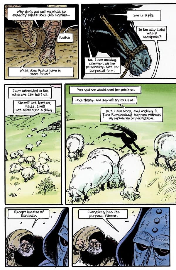 Interior preview page from Regicide #2