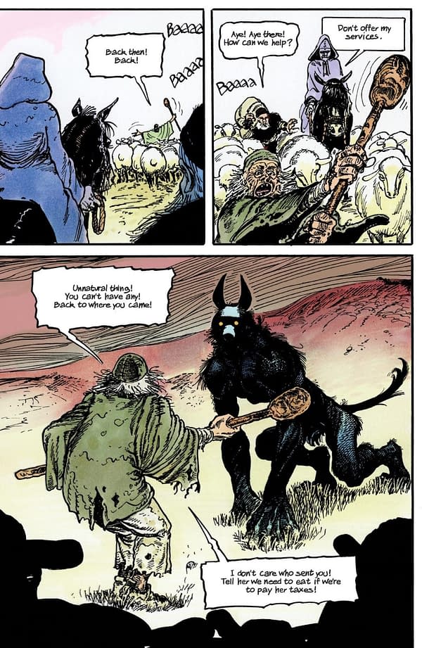 Interior preview page from Regicide #2