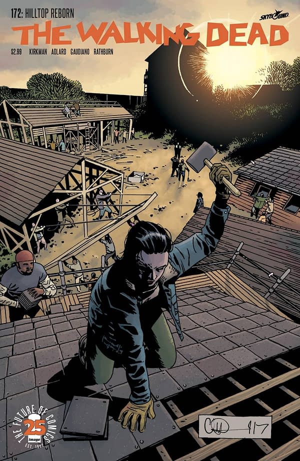walking dead variant covers